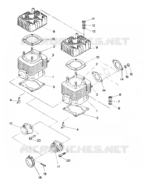 CYLINDER SPORT AND SPORT GT (4916821682030A)