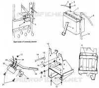 BATTERY BOX CLASSIC TOURING 0973365 AND EUROPEAN CLASSIC TOURING E973365 (4938493849C003)