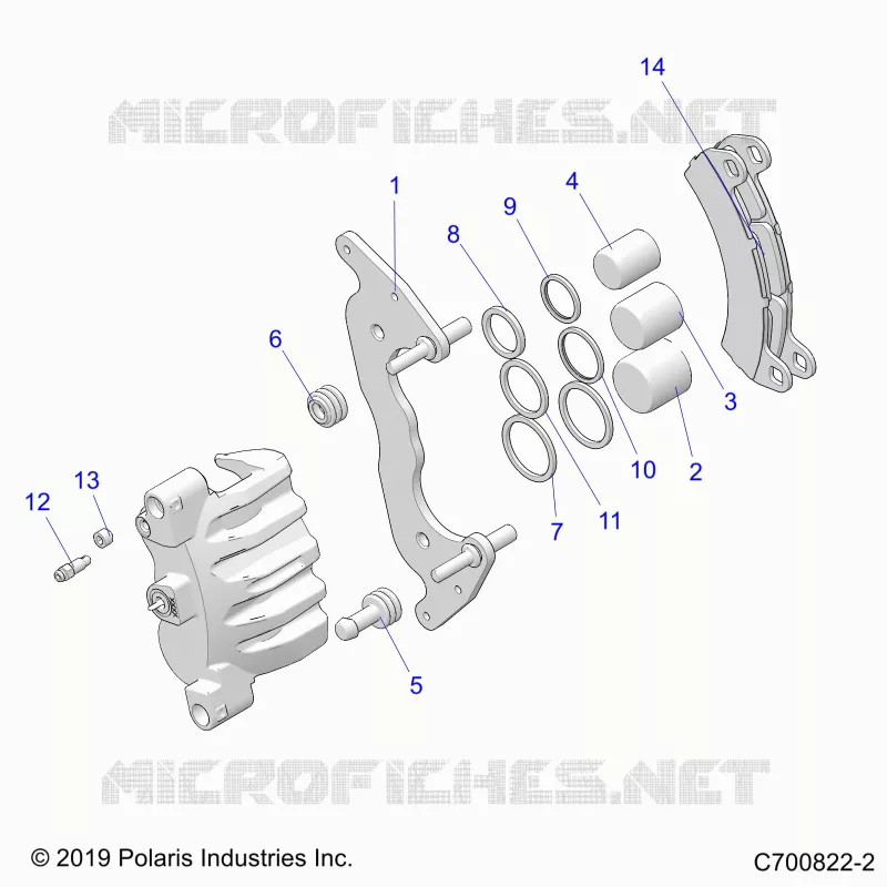 FRONT BRAKE CALIPER