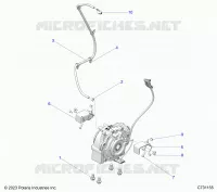DRIVE TRAIN, FRONT GEARCASE MOUNTING