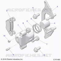 FRONT BRAKE CALIPER