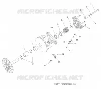 DRIVE TRAIN, PRIMARY CLUTCH