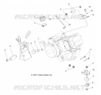 ENGINE, MOUNTING