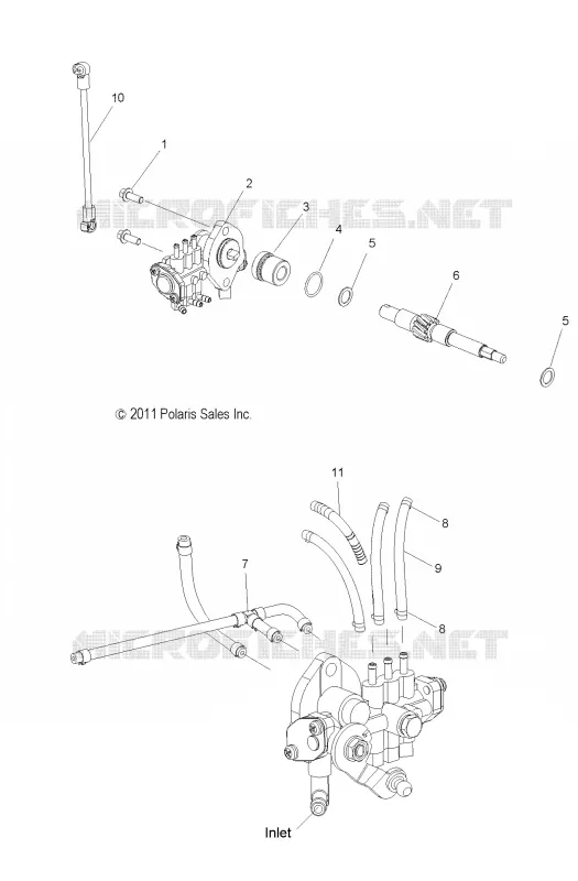 OIL PUMP AND LINES