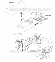 SEAT   GAS TANK ASSEMBLY STORM 0950782, STORM SKS 0950582,  EURO STORM E9 (4929012901A008)