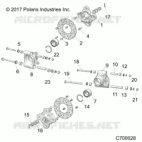 SUSPENSION, REAR CARRIER