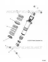 REAR SUSPENSION SHOCK MOUNTING