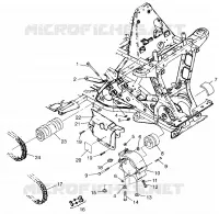 FRONT DRIVE SCRAMBLER 400L W97BC38C (4939893989B001)