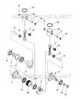 PISTON AND CRANKSHAFT  SPORT AND SPORT GT (4915451545025A)