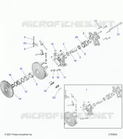 DRIVE TRAIN, PRIMARY CLUTCH