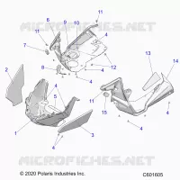 NOSEPAN ASM./FENDERS