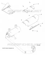 ENGINE, EXHAUST SYSTEM SHIELDS