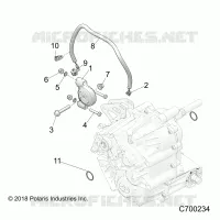 DRIVE TRAIN, MAIN GEARCASE MOUNTING