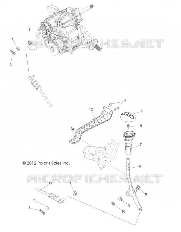 DRIVE TRAIN, GEAR SELECTOR