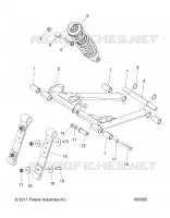 SUSPENSION, FRONT TORQUE ARM