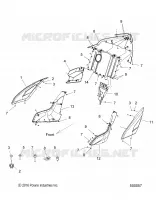 REAR BODYWORK ASM., LOWER