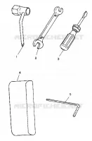TOOL KIT   ASSEMBLY SL 650 B944058 (4926992699031A)