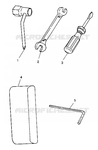 TOOL KIT   ASSEMBLY SL 650 B944058 (4926992699031A)