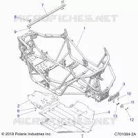 CHASSIS, MAIN FRAME AND SKID PLATE