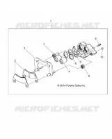 REAR BRAKE CALIPER