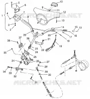 STEERING SLX 780 B964287 AND INTL. SLX 780 I964287 (4937443744A013)