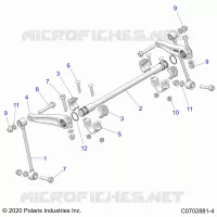 SUSPENSION, FRONT STABILIZER BAR