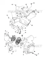 BLOWER HOUSING AND RECOIL STARTER  TRAIL (4919281928029A)