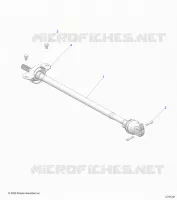DRIVE TRAIN, FRONT PROP SHAFT