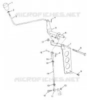 REVERSE SHIFTER LINKAGE TRAN SPORT 0970143 AND EUROPEAN TRAN SPORT E970143 (4938293829C004)