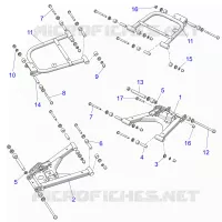 REAR SUSPENSION CONTROL ARMS