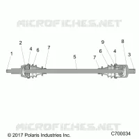 DRIVE TRAIN, FRONT HALF SHAFT