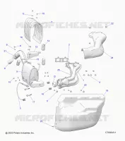 ENGINE, EXHAUST SYSTEM