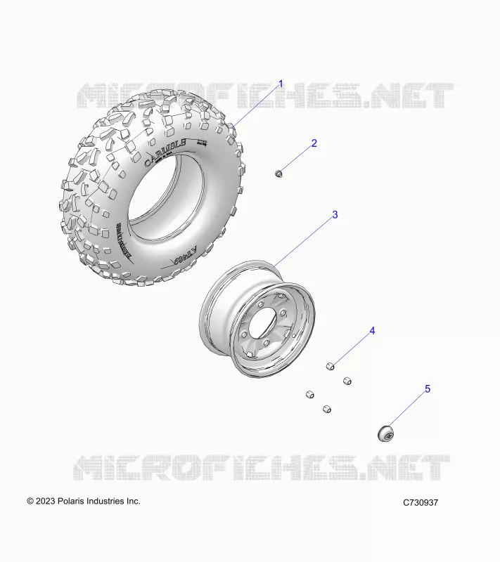 WHEELS, FRONT