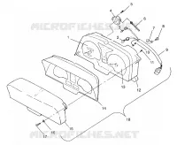 INSTRUMENTS 600 XCR SP 0965677 AND EUROPEAN 600 XCR SP E965677 (4932063206B001)