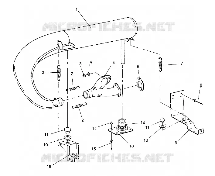 EXHAUST SYSTEM CLASSIC / 0930864 AND CLASSIC TOURING / 0930865 (4922952295032A)