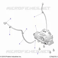 DRIVE TRAIN, FRONT GEARCASE MOUNTING