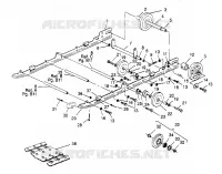 SUSPENSION ASSEMBLY 500 CARB 0952764 (4929192919B009)