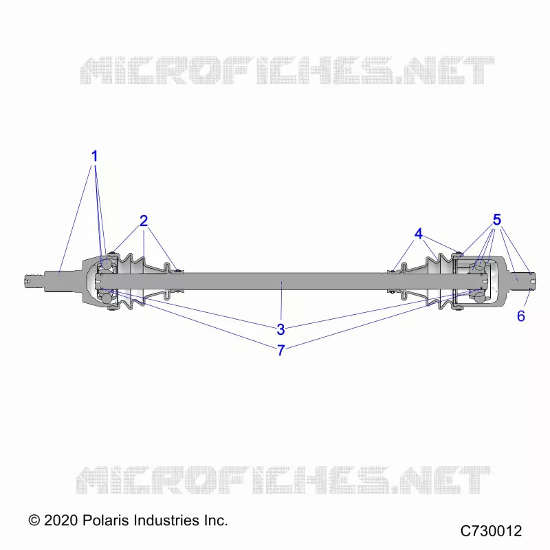 DRIVE TRAIN, FRONT HALF SHAFT