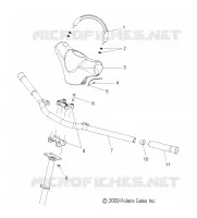 STEERING, HANDLEBAR MOUNTING