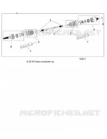 DRIVE TRAIN, REAR HALF SHAFT