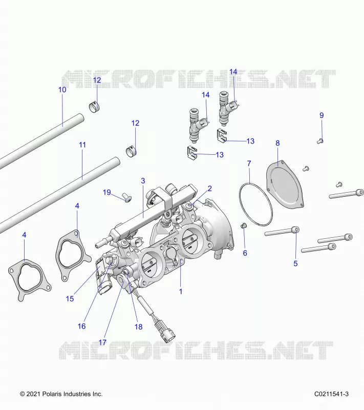 ENGINE, THROTTLE BODY