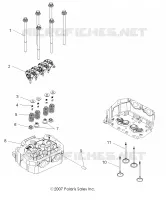 CYLINDER HEAD AND VALVES