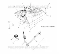 FUEL SYSTEM, FUEL TANK ASM.