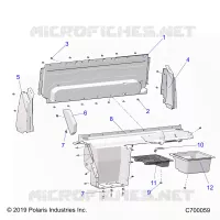 REAR BODYWORK CLOSEOFF, AND FENDERS