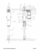 SUSPENSION, REAR SHOCK TRACK, HI LO ADJ.