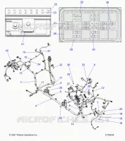 ELECTRICAL, WIRE HARNESS, CHASSIS, ULTIMATE LE