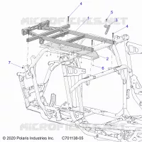 CHASSIS, CARGO BOX MOUNTING