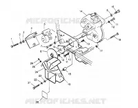 GEARCASE   BRAKE MOUNTING SPORT 400L W948540 (4927232723B013)