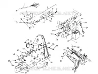 ELECTRICAL/TAILLIGHT ASSEMBLY  2X4 400L W957540 (4930093009C005)