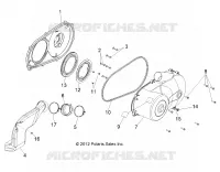 DRIVE TRAIN, CLUTCH COVER